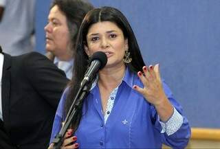 Rose Modesto disse que vai assumir a Secretaria de Educação ou Assistência Social (Foto: Isaías Medeiros/Assessoria)