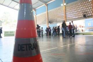 Gincanas continuam durante a semana em 5 escolas da Capital (Foto: Marcos Ermínio)