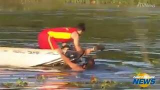Bombeiros retiram corpo de jovem que morreu afogado em Tr&ecirc;s Lagoas