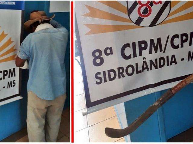Homem se entrega &agrave; pol&iacute;cia e confessa que matou amigo com foice 