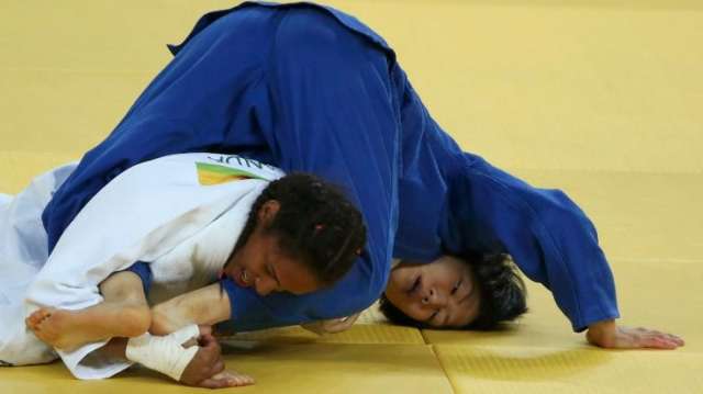 Erika Miranda perde o bronze no jud&ocirc; para lutadora japonesa