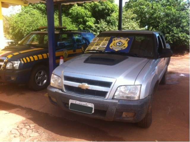 Camionete roubada em Salvador &eacute; recuperada  em Jaraguari