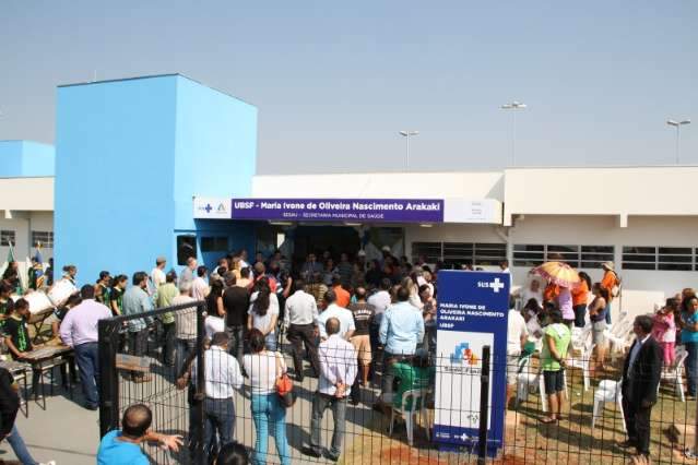 A&ccedil;&atilde;o contra tabagismo marca inaugura&ccedil;&atilde;o de posto de sa&uacute;de