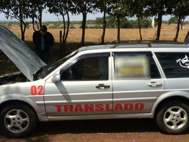 Carro funer&aacute;rio que saiu de MS &eacute; encontrado com maconha e haxixe em MG