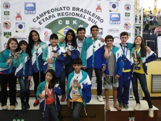 Karat&ecirc; de MS conquista 50 medalhas e o 3&ordm; lugar geral do Brasileiro