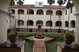 Convento São Francisco foi construído em 1950 por freis que vieram da Alemanha em missão.