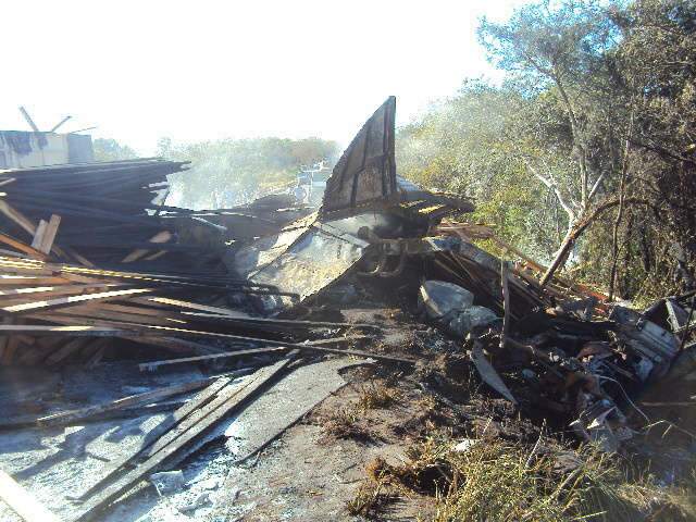  Identificadas v&iacute;timas das tr&ecirc;s carretas do acidente na BR-267