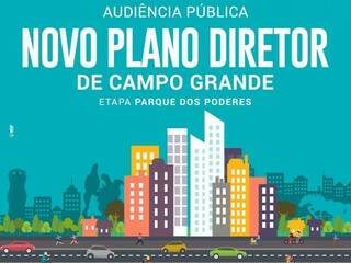 Folder informativo sobre audiência pública etapa Parque dos Poderes (Foto: Divulgação)