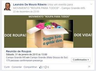 No Facebook, movimento quer compartilhar ao inv&eacute;s de doar roupas o ano todo