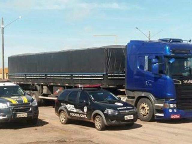 Opera&ccedil;&atilde;o tem cinco presos e apreens&atilde;o de uma carreta na BR-163