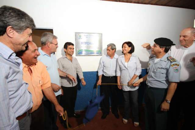  Governador entregou em Dourados grupamento da PM e reforma de aeroporto