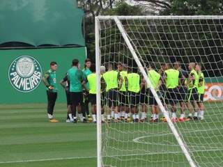 A Seleção Brasileira fez seu último treino ontem à tarde no Centro de Treinamento do Palmeiras (Foto: CBF/Divulgação)