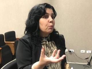 Promotora do MP-MG relembrou a experiência na apuração do 1º caso de estupro virtual tentado no estado (Foto: Ronie Cruz)
