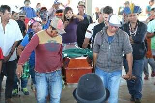 Força tarefa do MPF também vai investigar morte do índio Clodioude Aquile Rodriges dos Santos, durante confronto com seguranças dos fazendeiros (Foto: Helio de Freitas) 