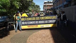 Funcionários dos Correios também fizeram greve neste ano (Foto: Marcos Ermínio/Arquivo)
