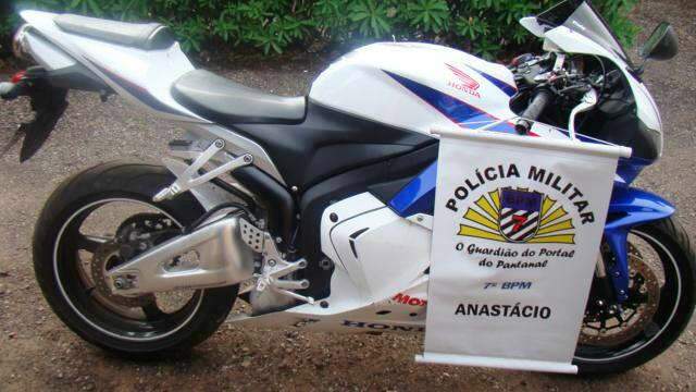  Motocicleta furtada em Campo Grande &eacute; encontrada em Aquidauana