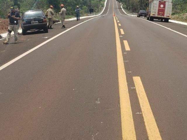 Tentativa de ultrapassagem termina em colis&atilde;o frontal e morte de motociclista