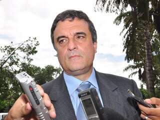Ministro cita investimentos da União no policiamento de fronteira em MS. (Foto: João Garrigó)