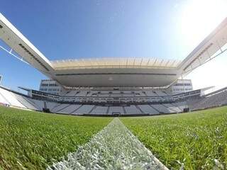 Financiamento do estádio do Corinthians virou alvo de ação popular. Clube foi condenado na Justiça Federal (Foto: Arena Corinthians/Divulgação)