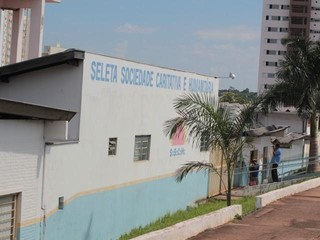 Sede da Seleta Sociedade Caritativa e Humanitária, em Campo Grande. (Foto: Marcos Ermínio)