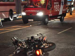 Só ontem, foram três acidentes envolvendo carro e moto. (Foto: João Garrigó)