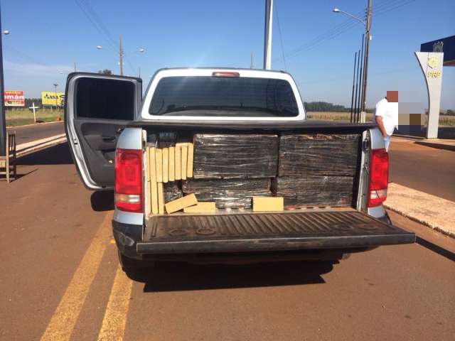 Caminhonete com 1,7 tonelada de maconha &eacute; apreendida na BR-463