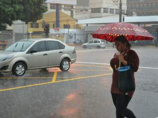Média de chuva é a maior para o mês de junho na Capital. (Foto: Minamar Júnior)