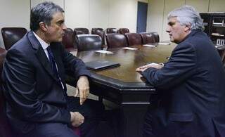 Delcídio se reuniu com o ministro para procurar soluções para os conflitos (Foto: Divulgação)