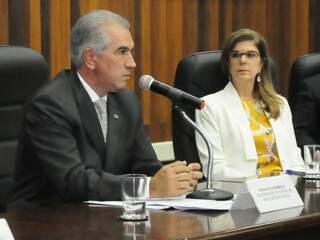 Reinaldo destacou que cobra da União ressarcimento com presos do tráfico. (Foto: Paulo Francis)