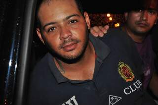Robson Vander Lan dois dias após ser preso, em abril de 2011.(Foto: João Garrigó)