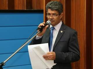Deputado Rinaldo Modesto, líder do governo na Assembleia Legislativa. (Foto: Victor Chileno/ALMS)