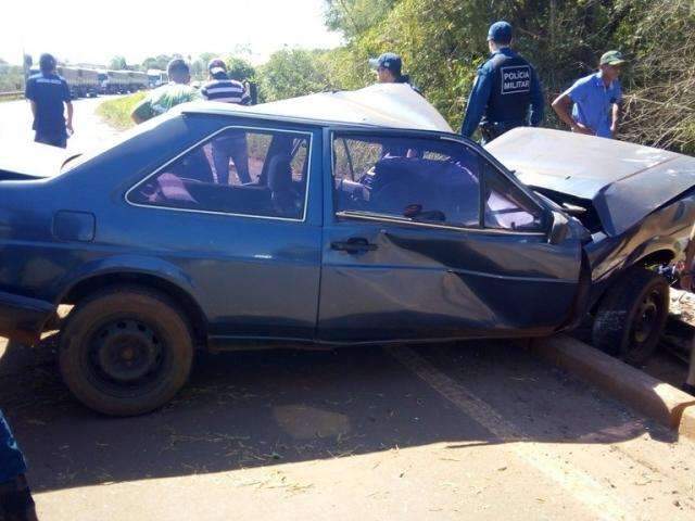 Identificado motorista arremessado de ve&iacute;culo ap&oacute;s colis&atilde;o em ponte