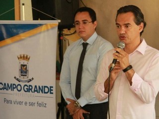 Prefeito de Campo Grande, Marquinhos Trad (PSD).(Foto: Marcos Ermínio).