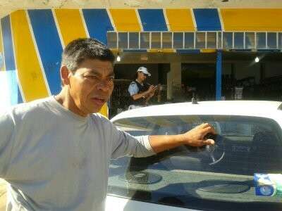 Sob efeito de rem&eacute;dios controlados, motorista invade loja de tintas na Nh&aacute;-Nh&aacute;