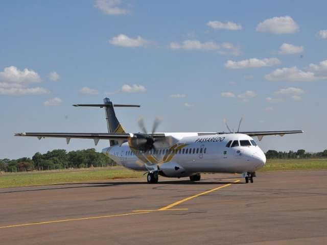 Ap&oacute;s adiamento, Passaredo inicia hoje voos entre Dourados e Campo Grande