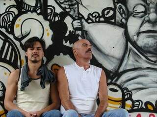 André Gonçalves e Freddy Ribeiro, em foto de divulgação da peça