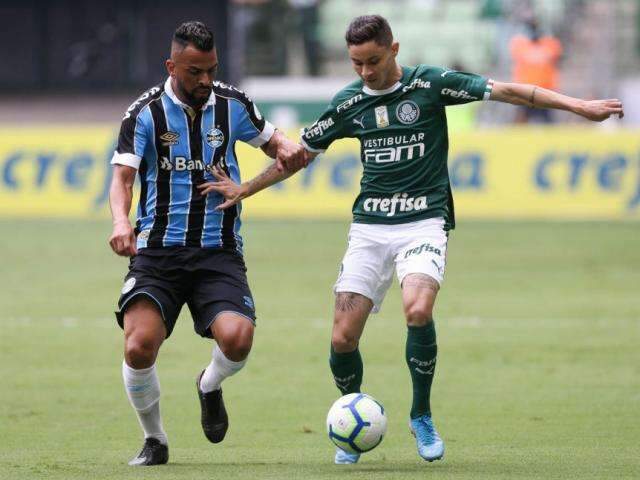 Palmeiras &eacute; derrotado pelo Gr&ecirc;mio e Flamengo comemora t&iacute;tulo Brasileiro