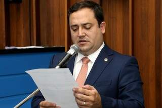 Deputado Márcio Fernandes apresentou projeto na Assembleia Legislativa (Foto: Assessoria/ALMS)