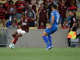 Flamengo joga contra o Cruzeiro, no estádio Mineirão (Foto: Alexandre Vidal / Flamengo)
