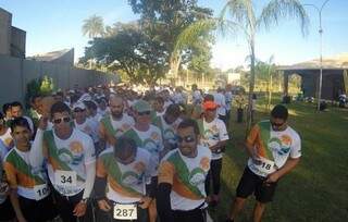 Participantes em um dos vários eventos de corrida em Campo Grande. (Foto: Reprodução)