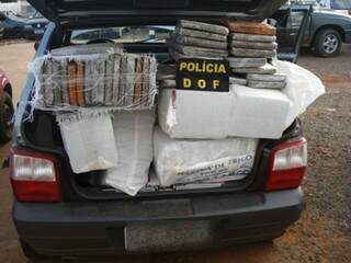 Drogas são apreendidas diariamente nas rodovias de Mato Grosso do Sul. (Foto: Divulgação)