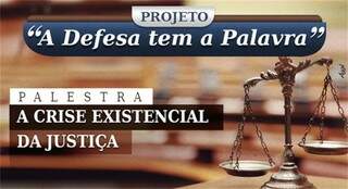 A palestra do advogado será realizada nesta quinta (9), às 19 horas, no auditório da OAB/MS, à Avenida Mato Grosso, 4700. (Foto: Divulgação)