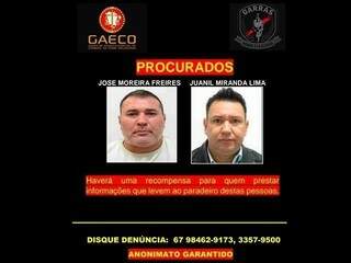 Autoridades estão oferecendo recompensa por informações dos executores. (Foto: Divulgação)