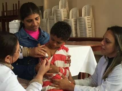 Campanha extra contra gripe conclui hoje imunização de crianças de 5 a 9 anos