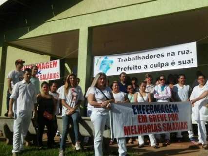 Prefeito paga folha referente a junho e enfermeiros não devem retomar greve
