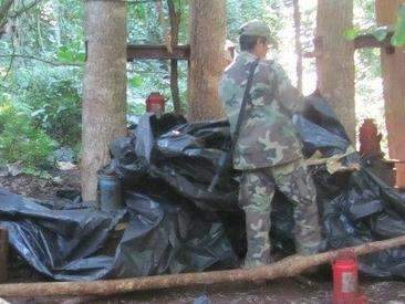 Polícia paraguaia encontra duas toneladas de maconha em acampamentos