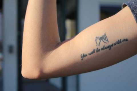 Da prima assassinada pelo ex, ficou tatuagem para lembrar de segredos trocados