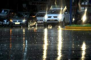 Chuva acumulada em oito dias de julho chega a 55 milímetros em Dourados (Foto: Eliel Oliveira)