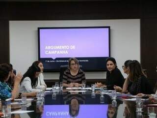 No último dia 7 de maio foi realizada a 3ª reunião do Comitê Estadual de Combate ao Feminicídio. (Foto: Divulgação)