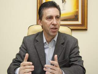 Presidente do PMDB afirma que partido terá candidato próprio em 2014(Foto: Marcelo Vítor)
